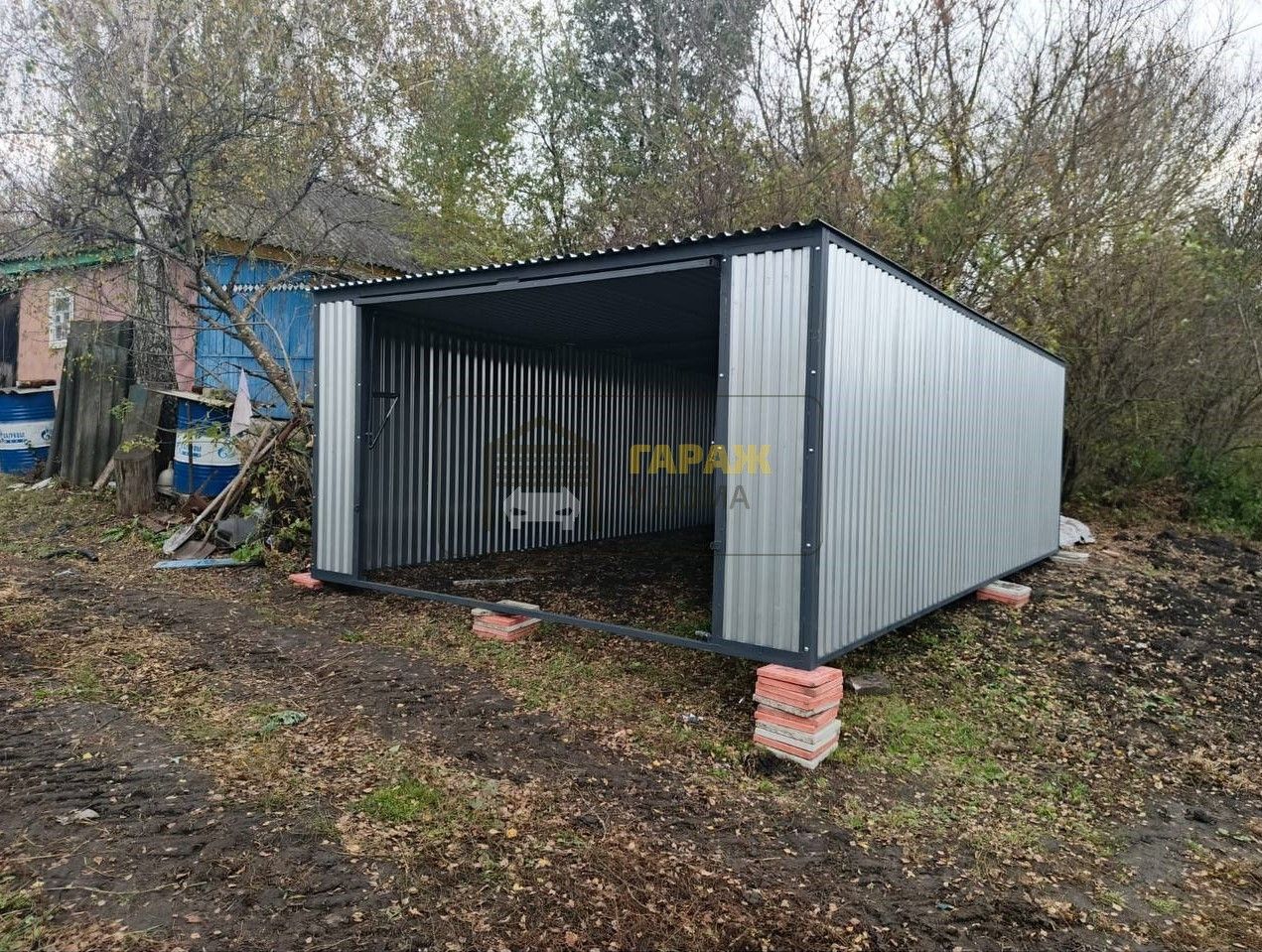 Гараж у дома. Каталог гаражей и хозблоков для любых нужд