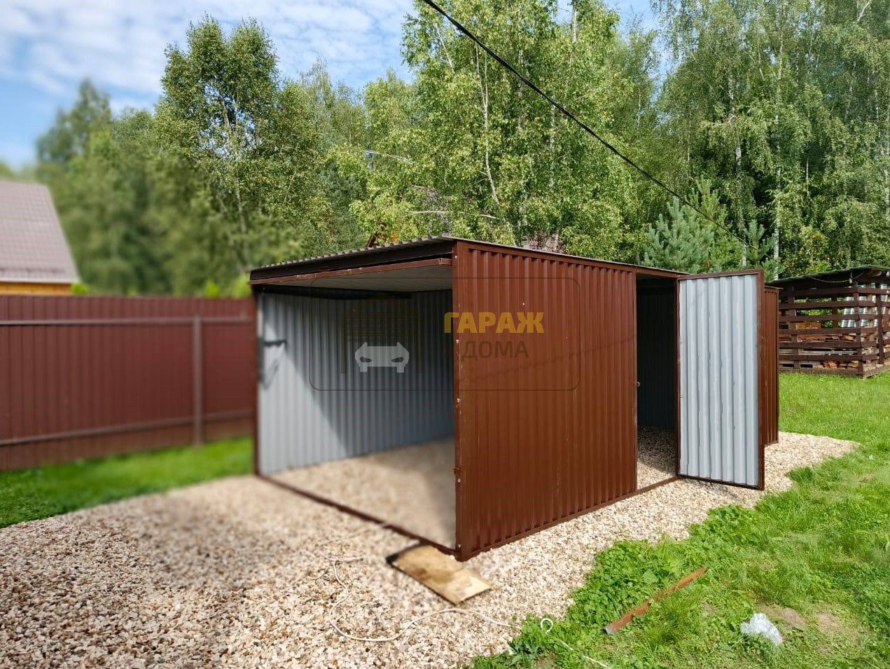 Гараж у дома. Каталог гаражей и хозблоков для любых нужд